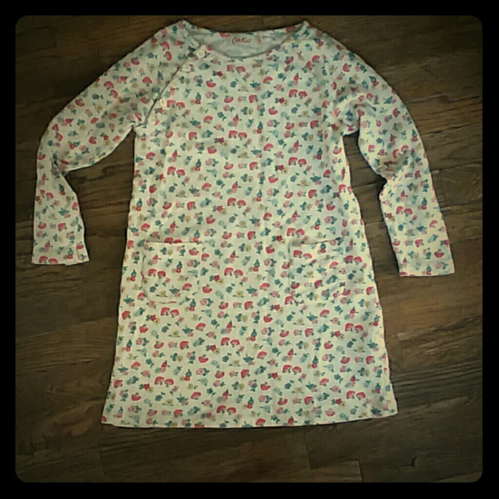 Girls Cath kidston cotton vintage print dress
